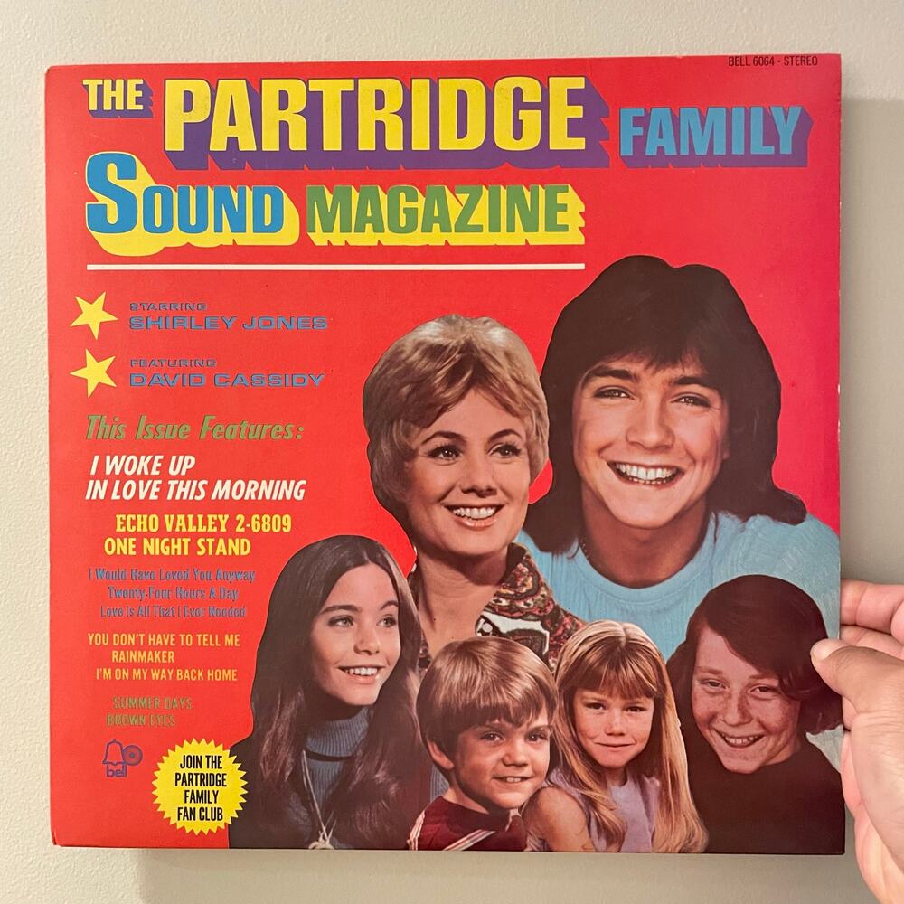 The Partridge Family Sound Magazine LP vintage vinyl record